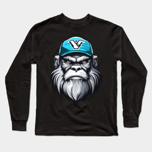 Serious Grandpa Yeti Bigfoot Sasquatch Long Sleeve T-Shirt